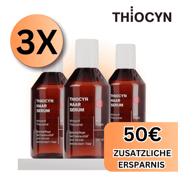 3x Thiocyn Women Hair Serum
