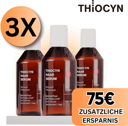 3x Thiocyn Women Hair Serum