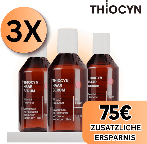 3x Thiocyn Women Hair Serum
