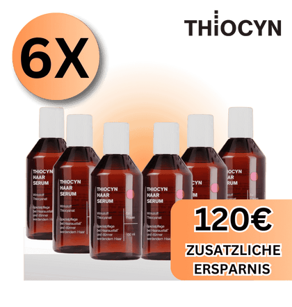 6x Thiocyn Women Hair Serum