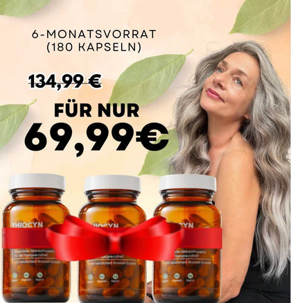 3x Thiocyn Hair Capsules - DS