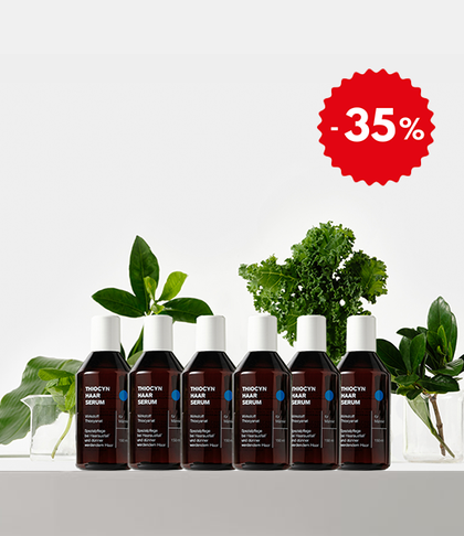 6er Vorrats-Bundle Thiocyn Haarserum Männer 150ml
