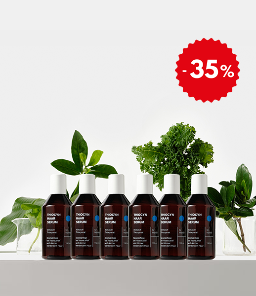 6er Vorrats-Bundle Thiocyn Haarserum Männer 150ml
